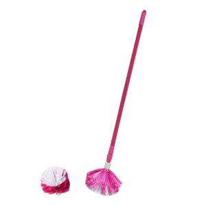 LD-pink Roof Duster with Telescopic Handle