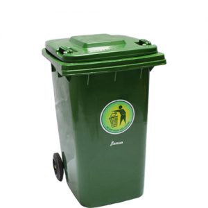 Plastic Dustbin Green
