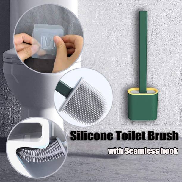 toilet bowl cleaner, 6396 - Silicon Toilet Brush