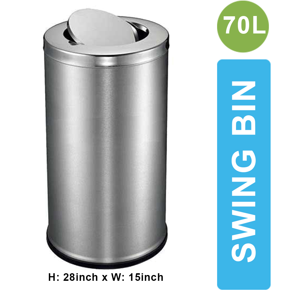 Steel dustbin big discount